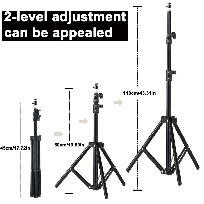 Projector Tripod Stand - Suporte portátil universal de 110cm para
