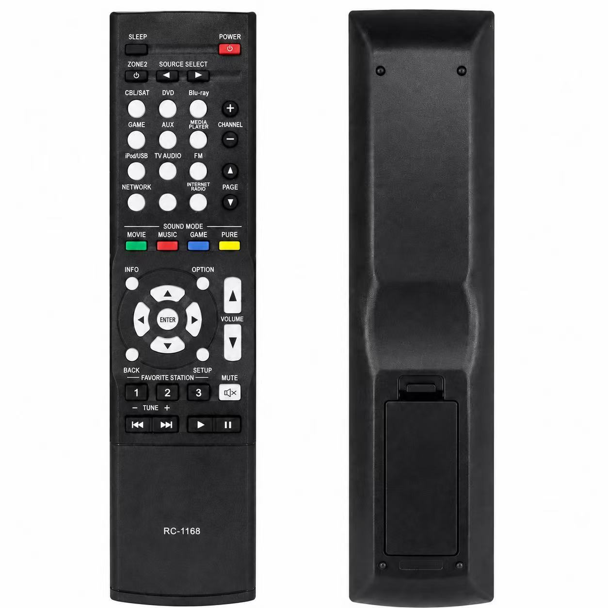 Home Cinema Denon - NOVO Controle Remoto RC-1168 para Amplificador