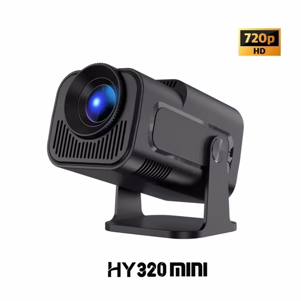 Home Cinema Mini - Mini projetor portátil recentemente nativo hy320