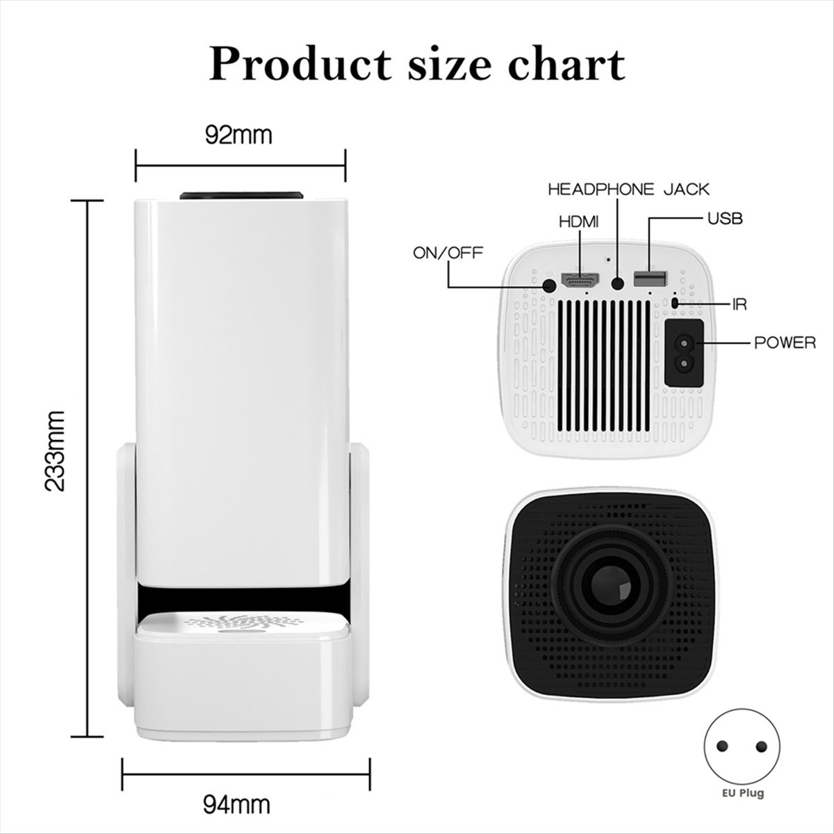 Top y7s mini projetor intelige - Home Cinema Mini avaliação e preço
