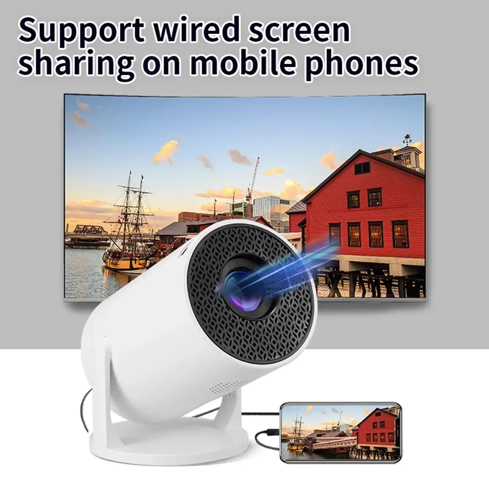 Novo Projetor Inteligente Mini - Home Cinema Mini avaliação e preço