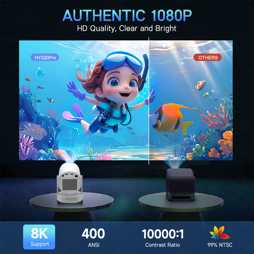 Projetor Magcubic Android 14 N - Home Cinema Pc avaliação e preço