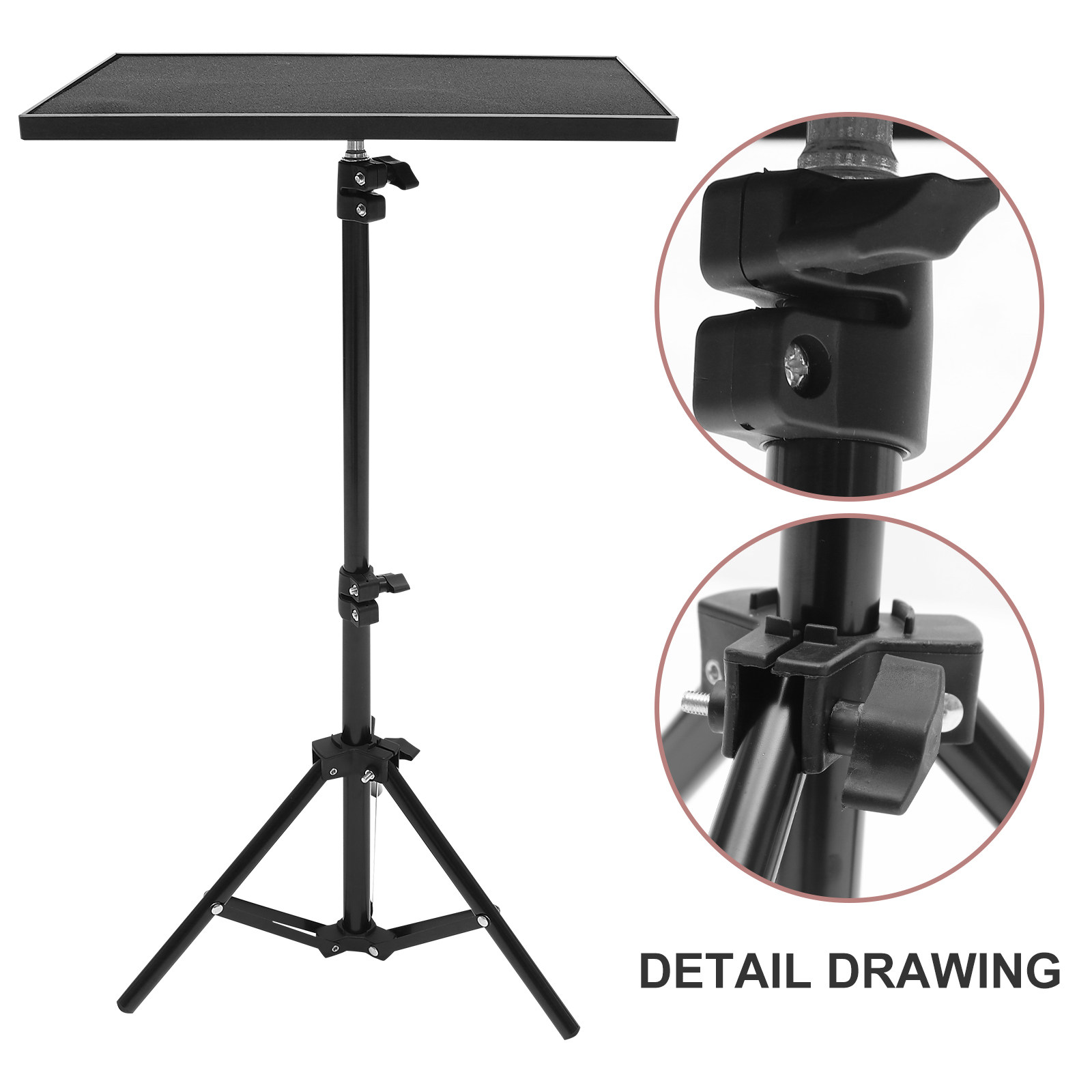 Suporte dobrável resistente pa - Projector Tripod Stand avaliação e preço