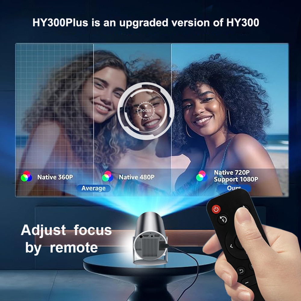 Projetor Portátil DITONG HY300 - Home Cinema Mini avaliação e preço