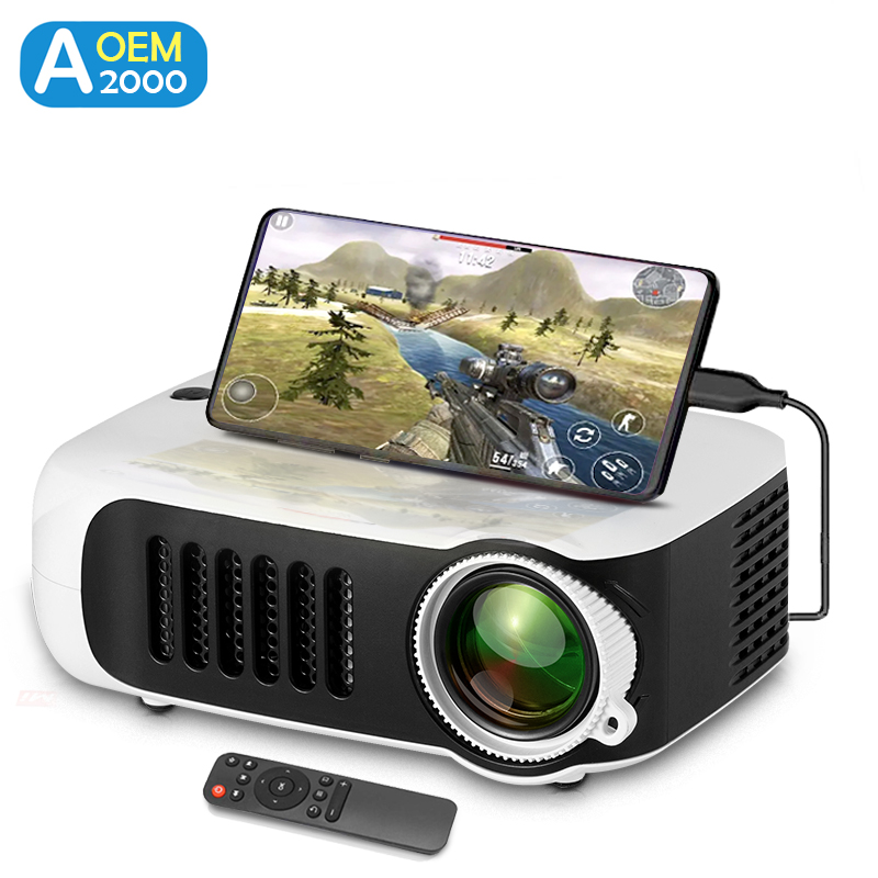 A2000 mini projetor portátil h - Home Cinema Mini avaliação e preço