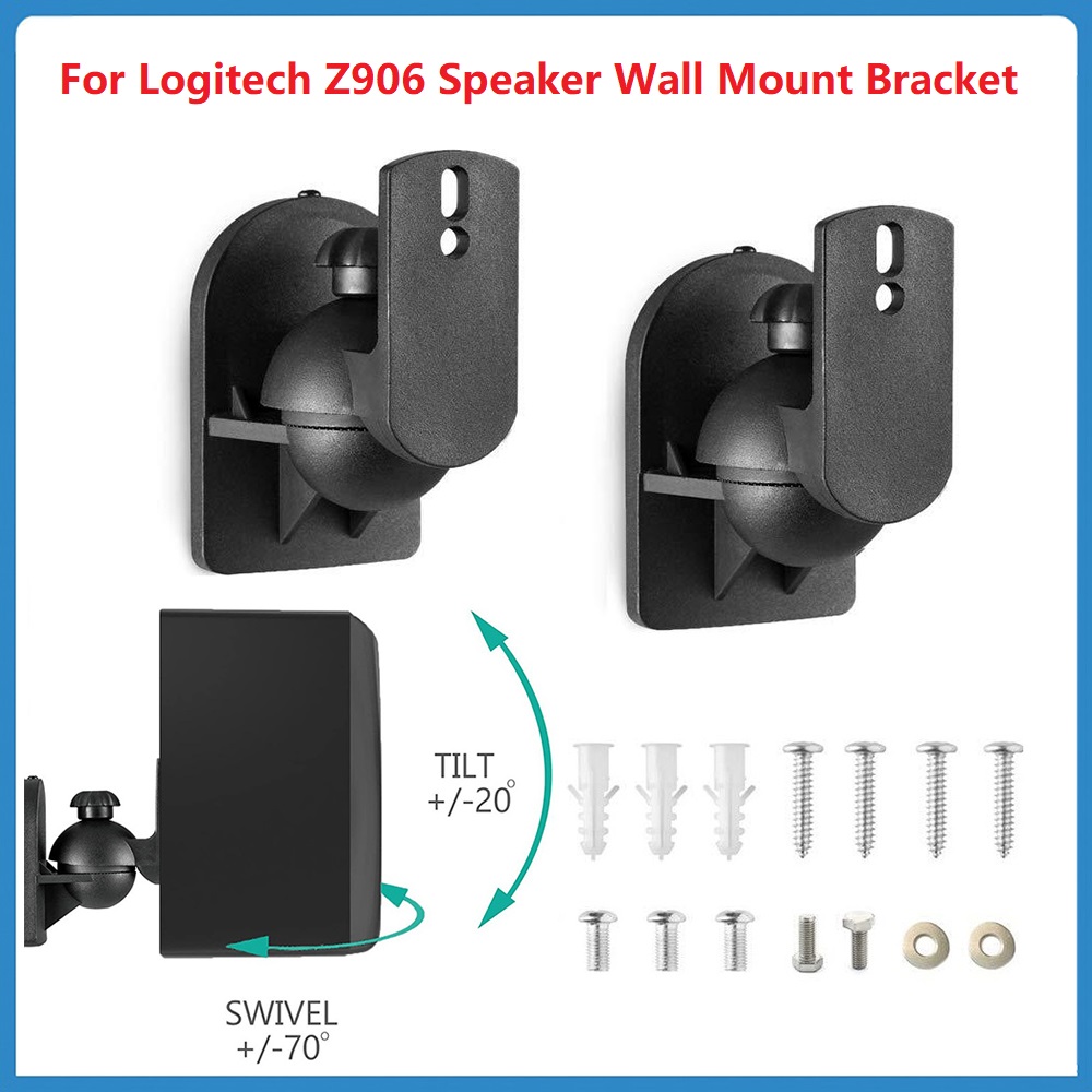 1 par = 2 peças suporte de mon - Home Cinema Logitech Z906 avaliação e preço