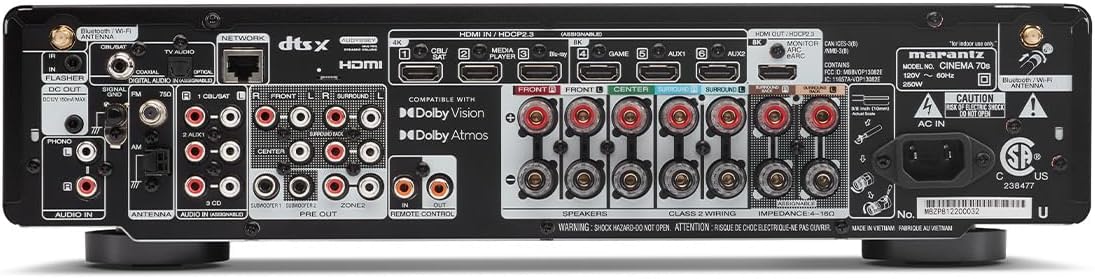 Receptor Marantz Cinema 70S 7. - Home Cinema Heos avaliação e preço