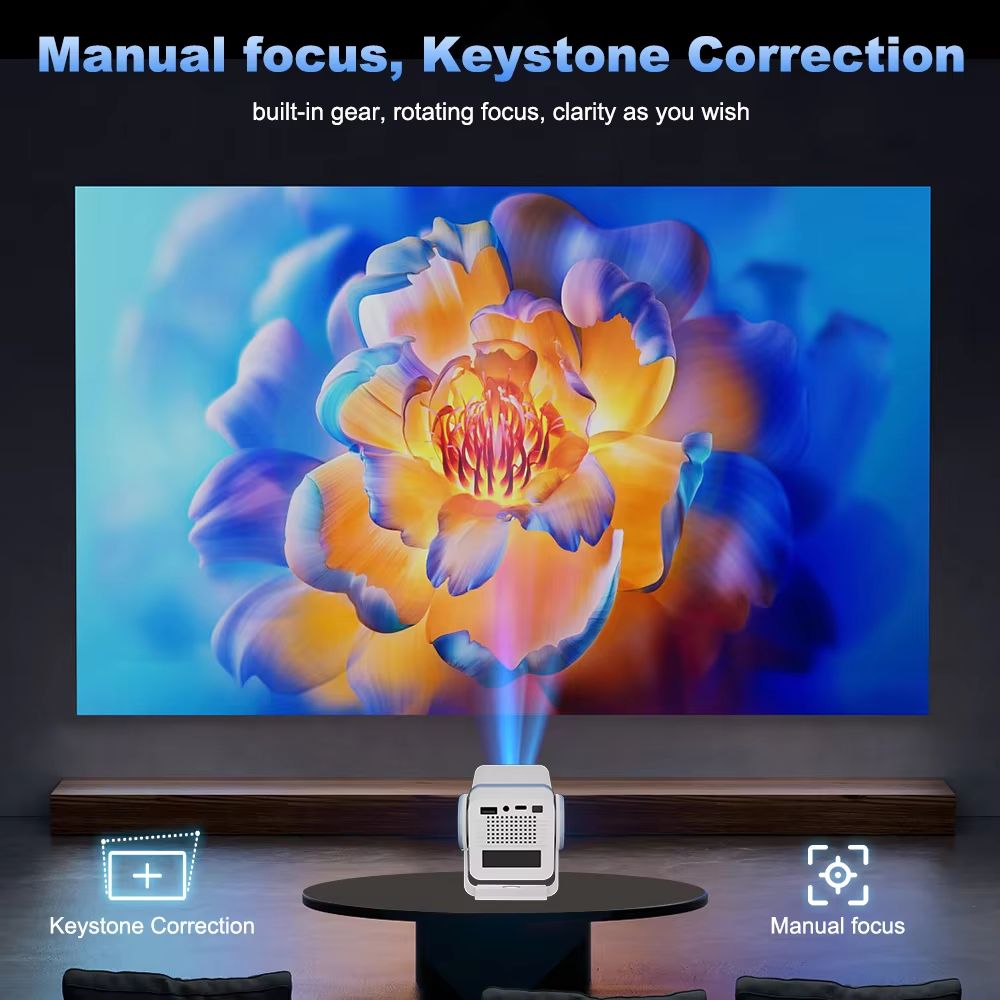 Projetor DESS Android 13 Dual  - Home Cinema Pc avaliação e preço