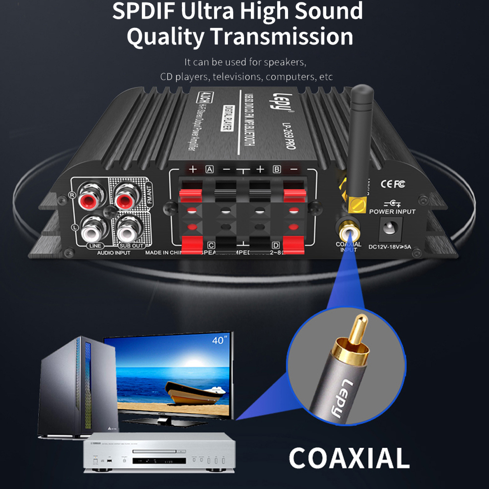 LEPY LP-269PRO Amplificador de - Home Cinema Sound System avaliação e preço