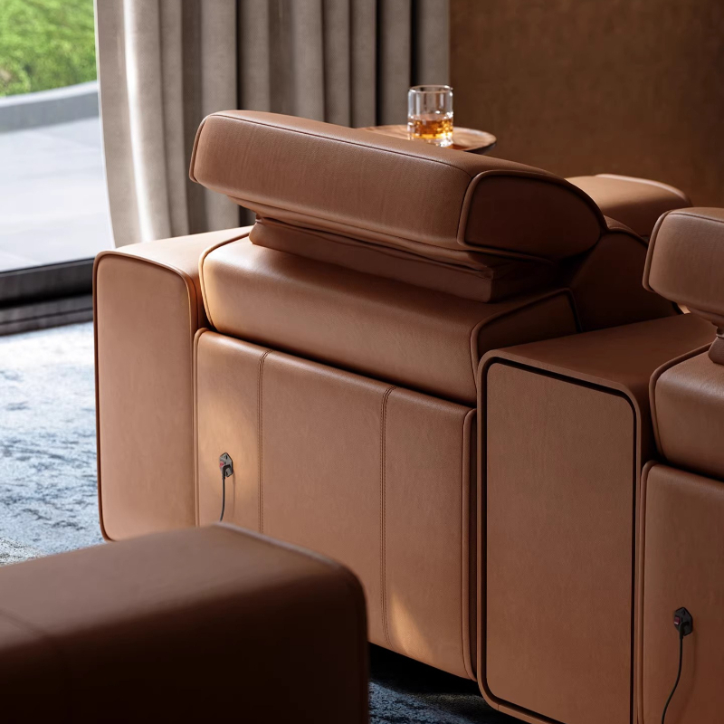 Poltronas Elétricas de Couro G - Home Cinema Room Size avaliação e preço