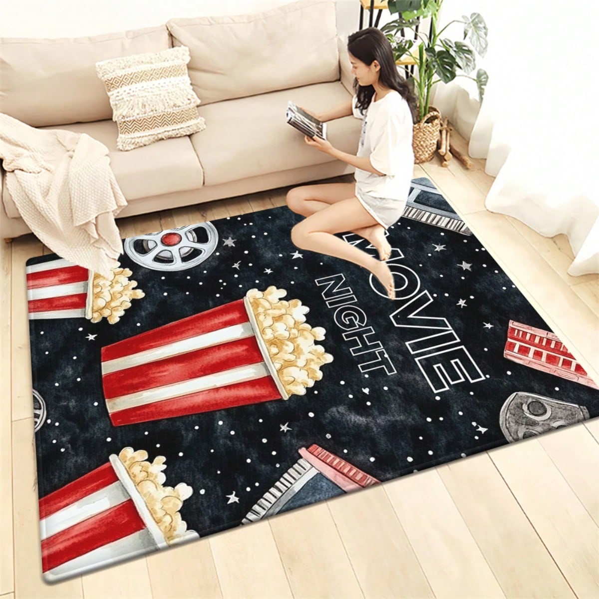 Tapete de Entrada para Noite d - Home Cinema Room Size avaliação e preço