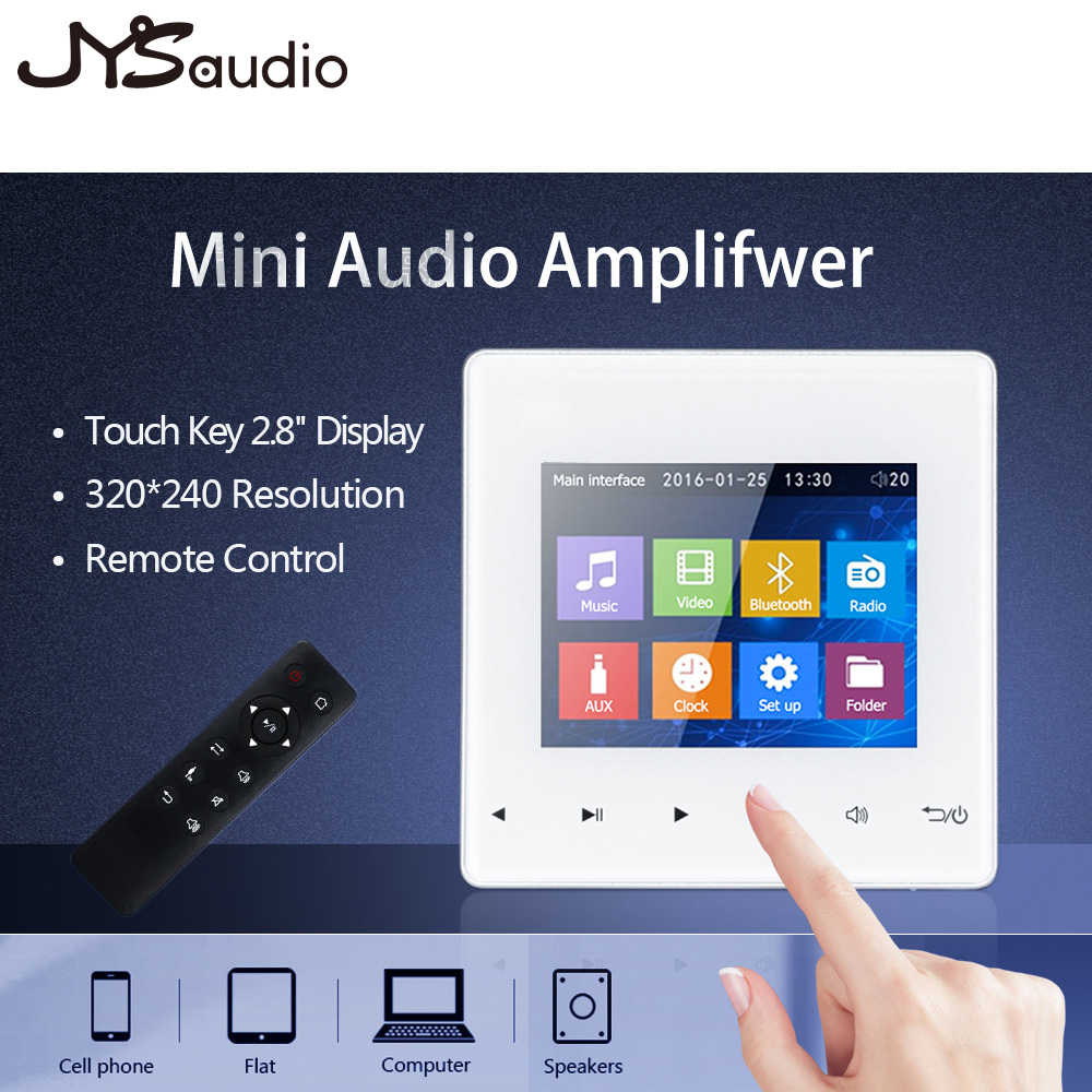 Smart Mini Bluetooth Wall Ampl - Home Cinema Sound System avaliação e preço