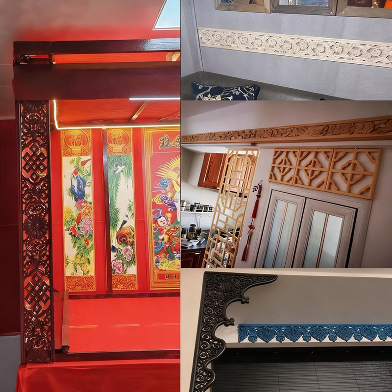 Moldura Decorativa de Madeira, - Home Cinema Wall avaliação e preço