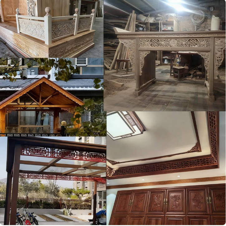 Moldura Decorativa de Madeira, - Home Cinema Wall avaliação e preço