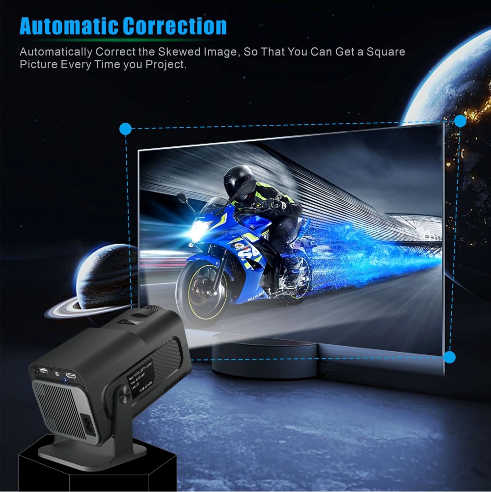 Mini projetor portátil recente - Home Cinema Mini avaliação e preço