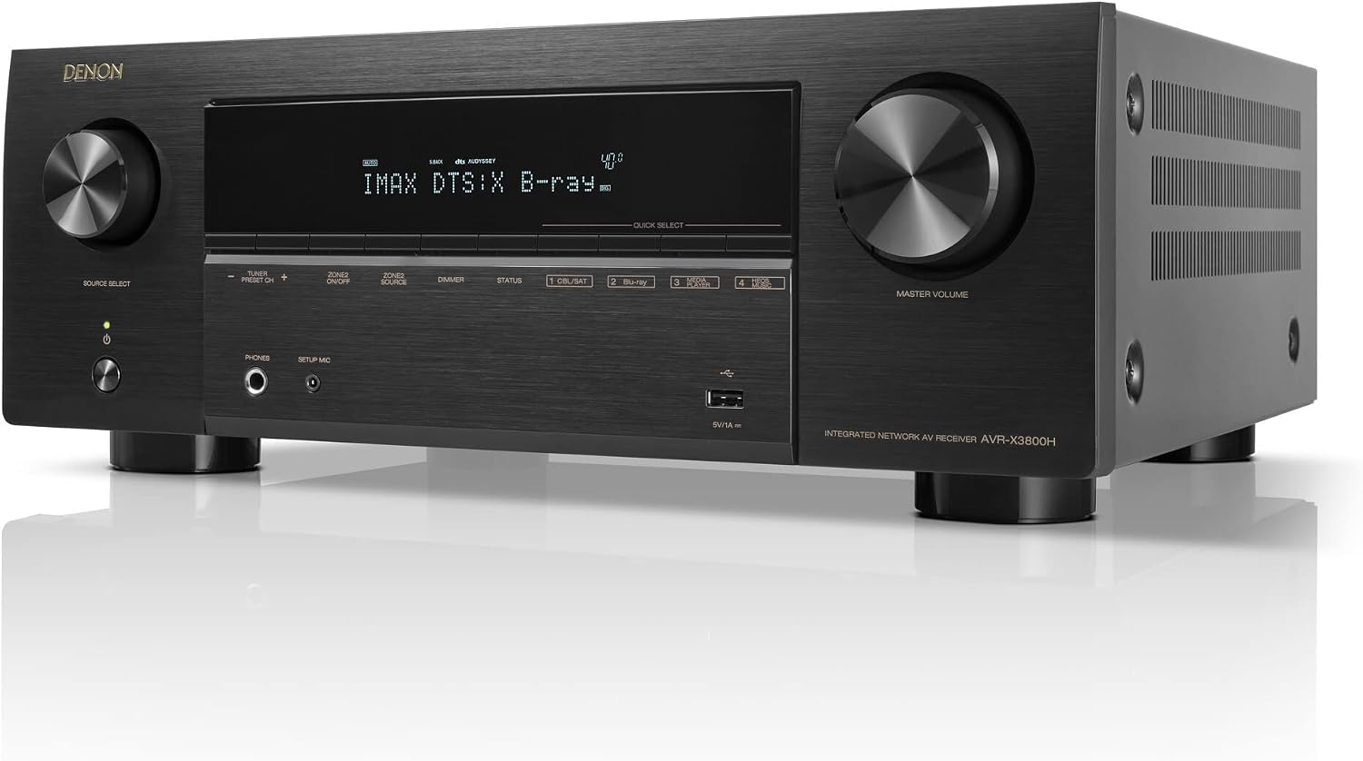 Denon AVR-X3800H Receptor de H - Home Cinema Denon avaliação e preço