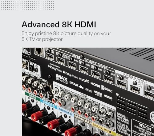 Denon AVR-X3800H Receptor de H - Home Cinema Denon avaliação e preço