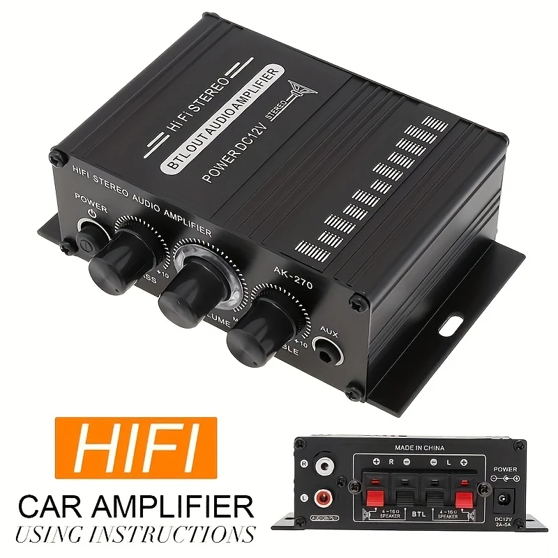 Amplificador de Potência Mini  - Home Cinema Mini avaliação e preço