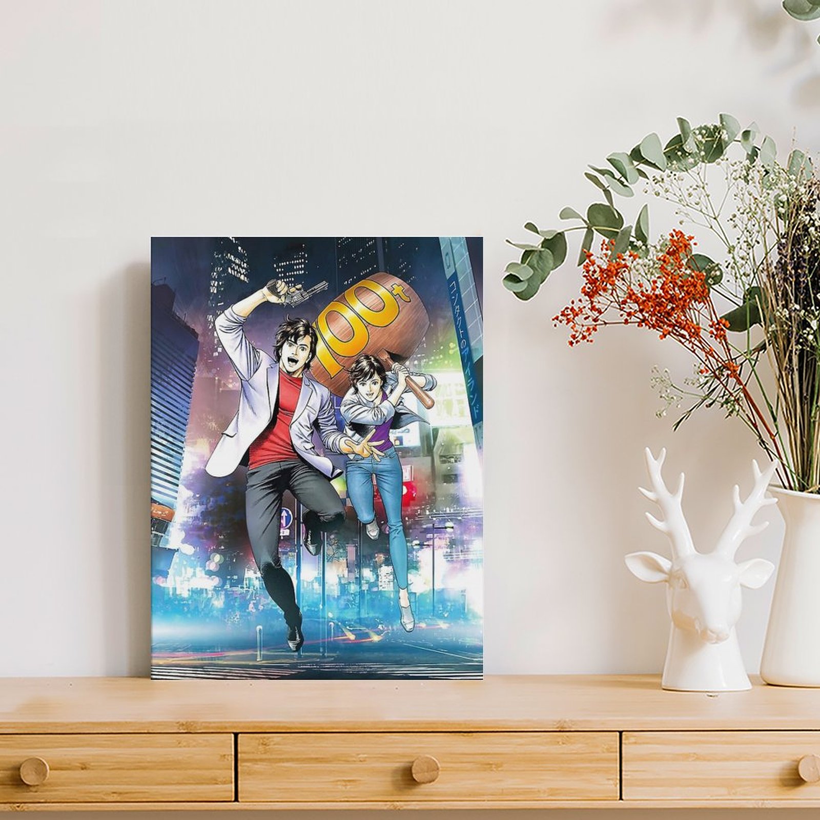 Cidade caçador nicky larson em - Home Cinema Wall avaliação e preço