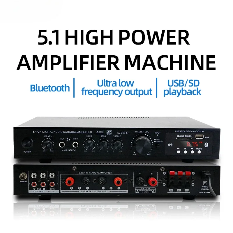 AV-369BT Bluetooth 5.1 Amplifi - Home Cinema Heos avaliação e preço